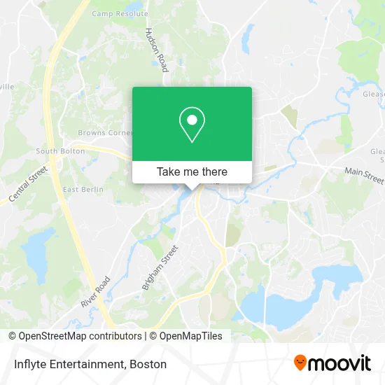 Inflyte Entertainment map