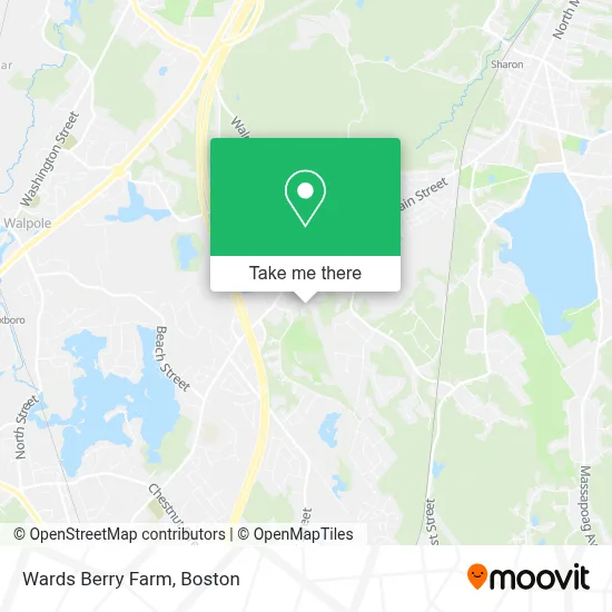 Wards Berry Farm map