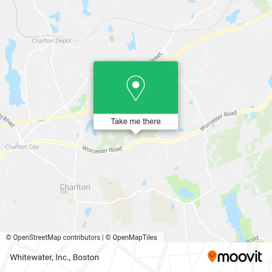 Whitewater, Inc. map