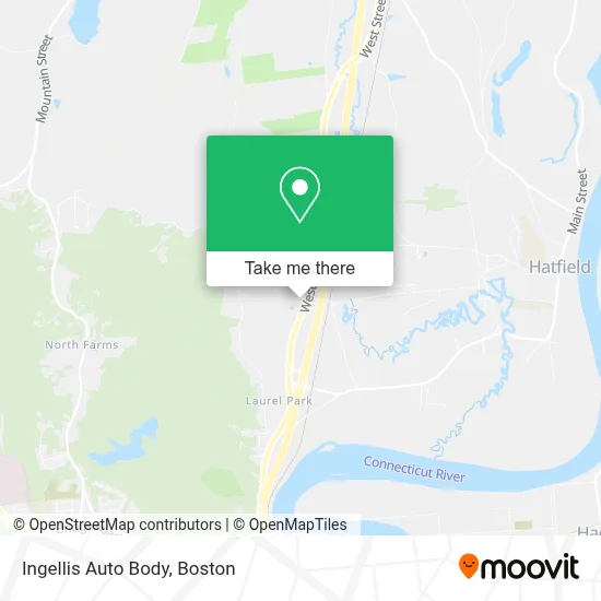 Ingellis Auto Body map