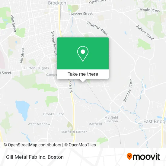 Gill Metal Fab Inc map