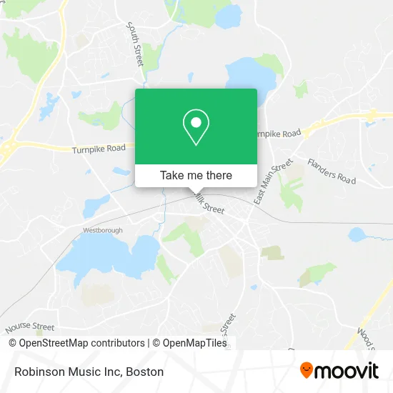 Robinson Music Inc map