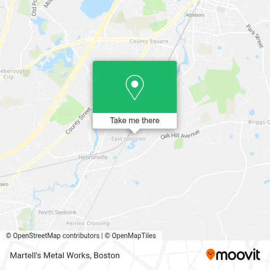 Martell's Metal Works map