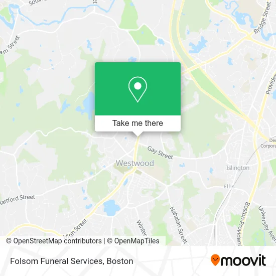 Folsom Funeral Services map