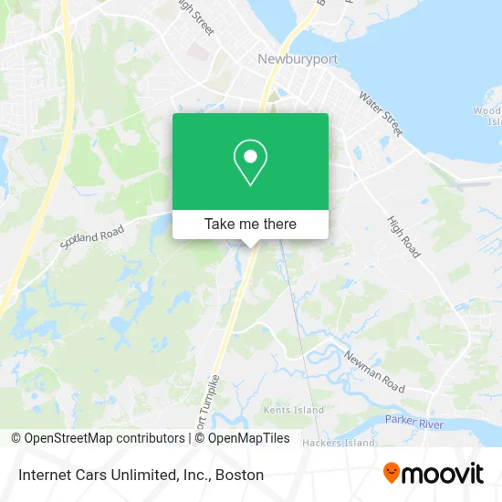 Internet Cars Unlimited, Inc. map