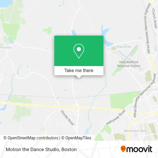 Motion the Dance Studio map