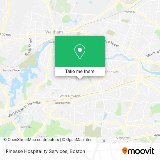 Finesse Hospitality Services map