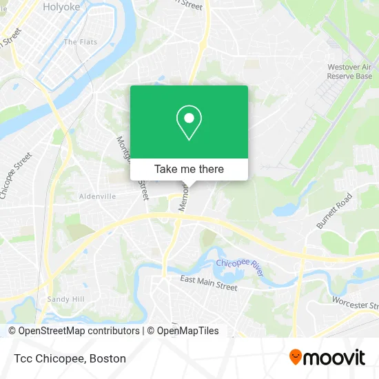 Tcc Chicopee map
