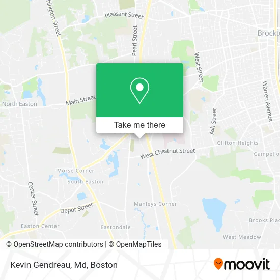 Kevin Gendreau, Md map