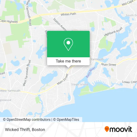 Wicked Thrift map