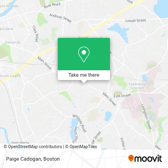 Paige Cadogan map