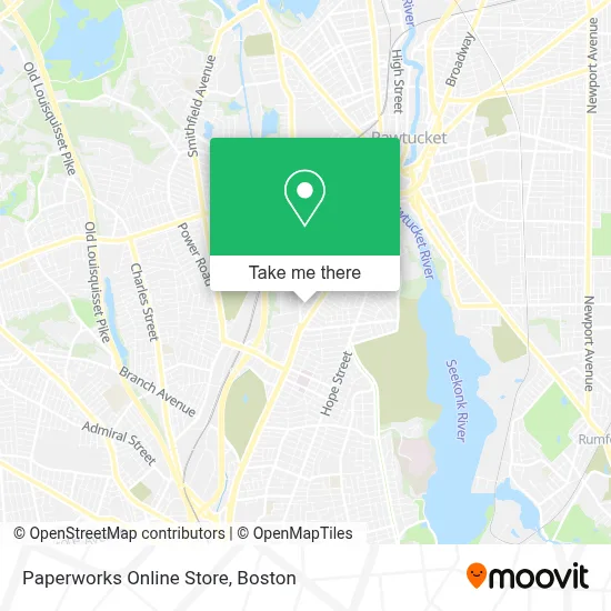 Paperworks Online Store map