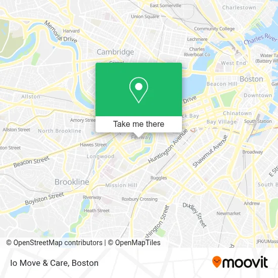 Io Move & Care map