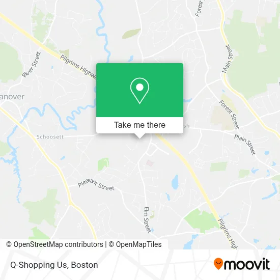 Q-Shopping Us map