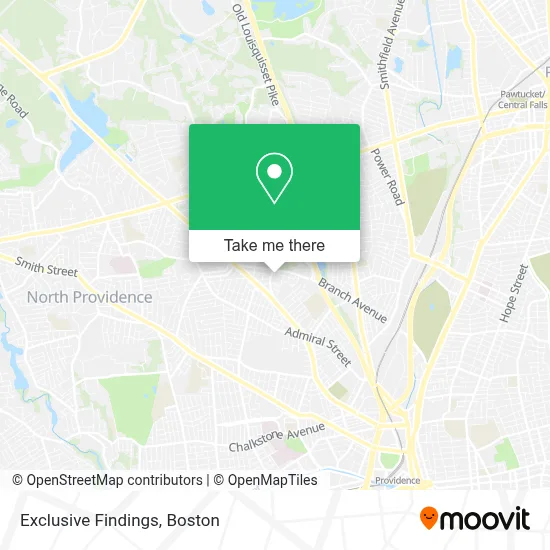 Exclusive Findings map