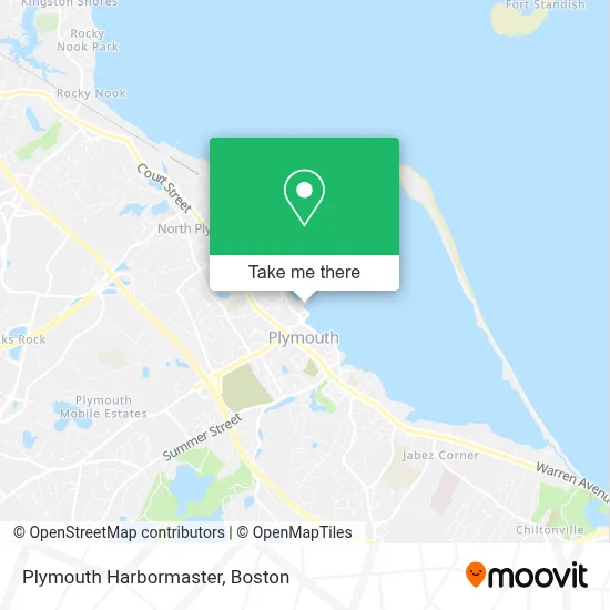 Plymouth Harbormaster map