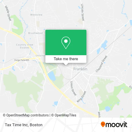 Tax Time Inc map