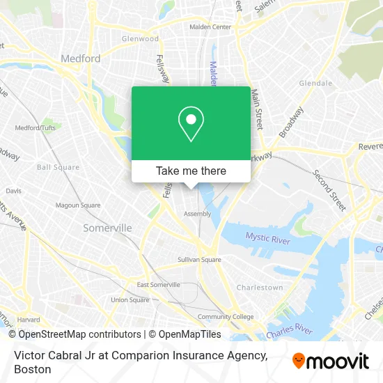 Victor Cabral Jr at Comparion Insurance Agency map