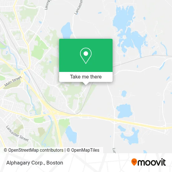 Alphagary Corp. map