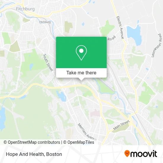 Hope And Health map