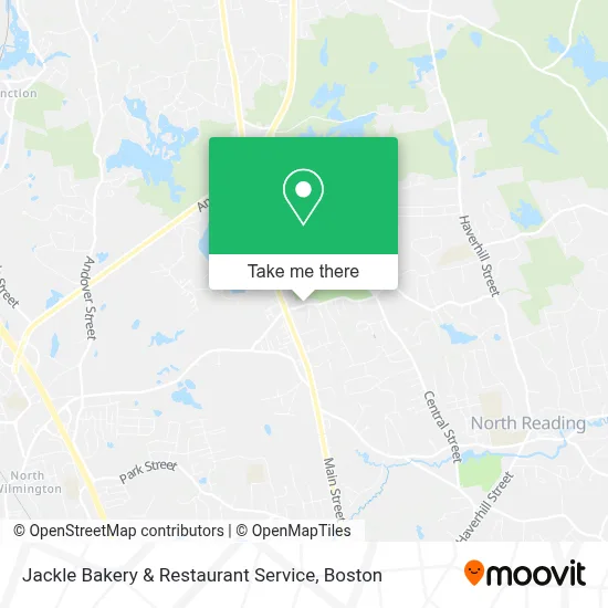 Jackle Bakery & Restaurant Service map