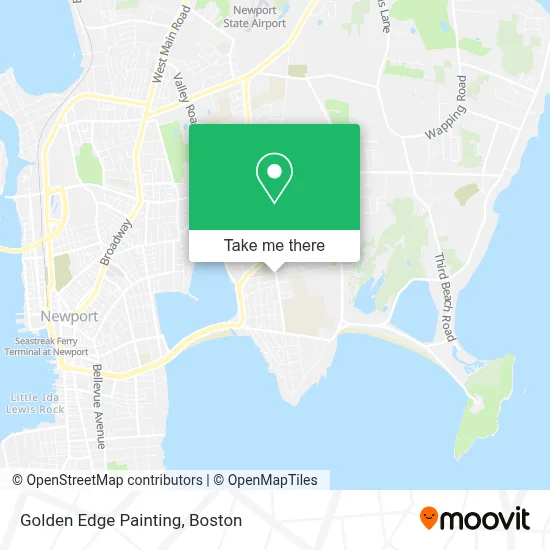 Golden Edge Painting map