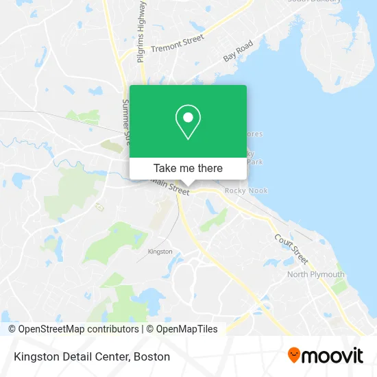 Kingston Detail Center map