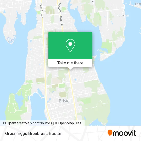 Green Eggs Breakfast map