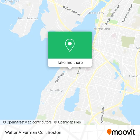 Walter A Furman Co I map