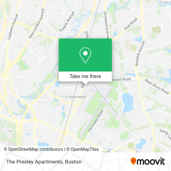 The Presley Apartments map