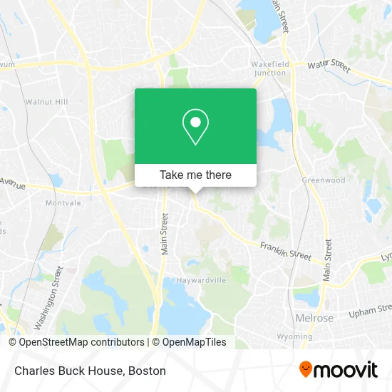 Charles Buck House map