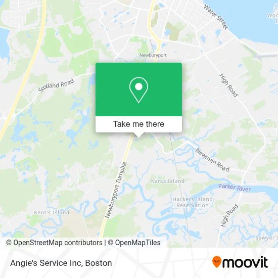 Angie's Service Inc map