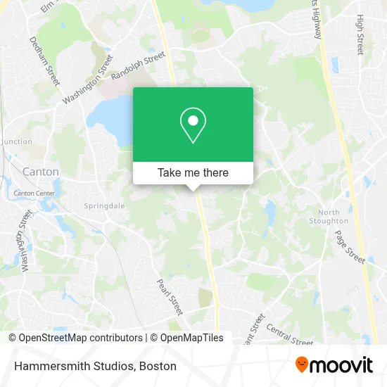 Hammersmith Studios map
