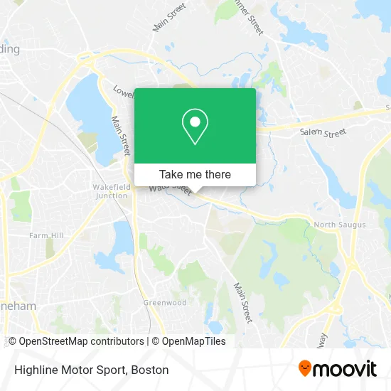 Highline Motor Sport map