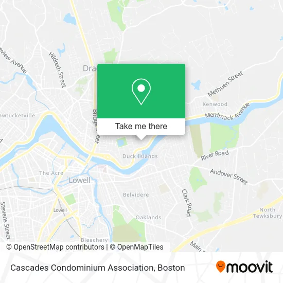 Cascades Condominium Association map