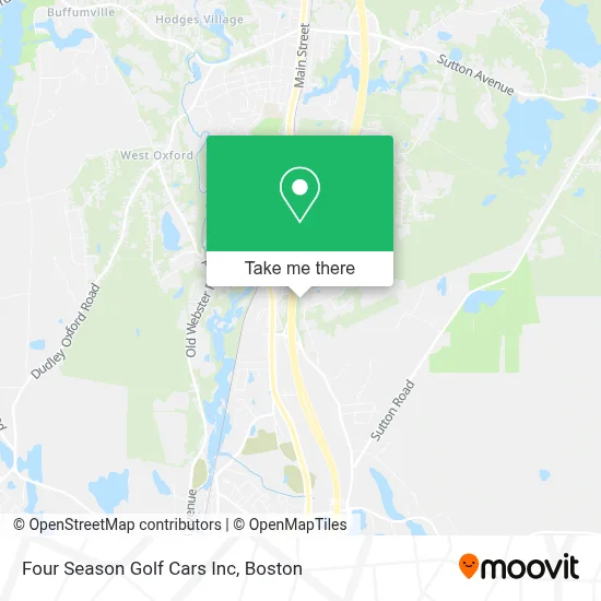 Four Season Golf Cars Inc map