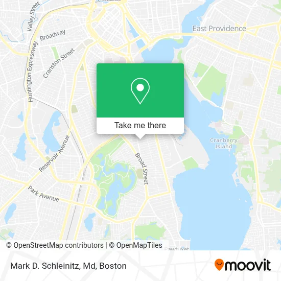 Mark D. Schleinitz, Md map