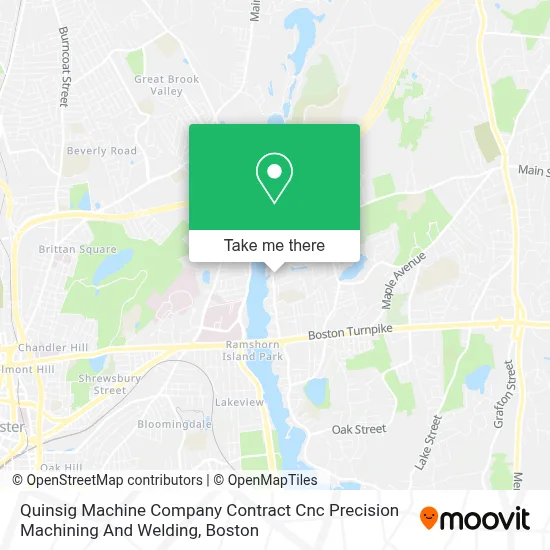 Quinsig Machine Company Contract Cnc Precision Machining And Welding map
