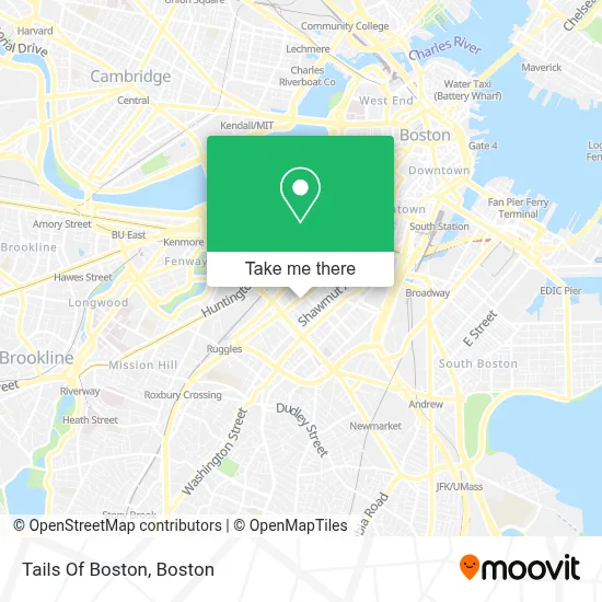 Tails Of Boston map