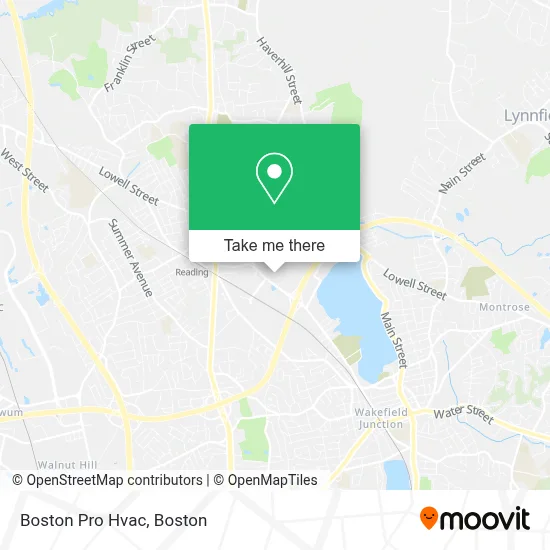 Boston Pro Hvac map