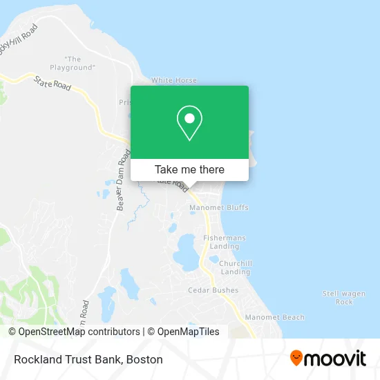 Rockland Trust Bank map