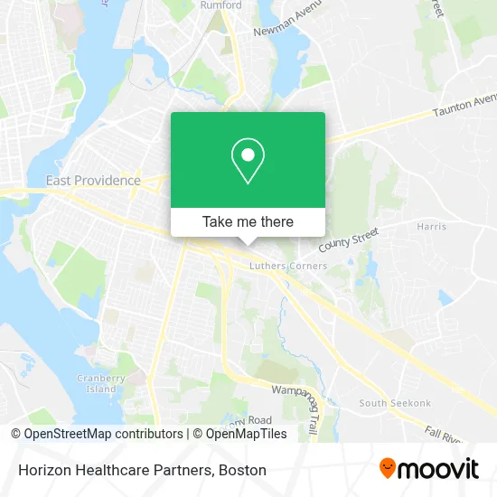 Horizon Healthcare Partners map