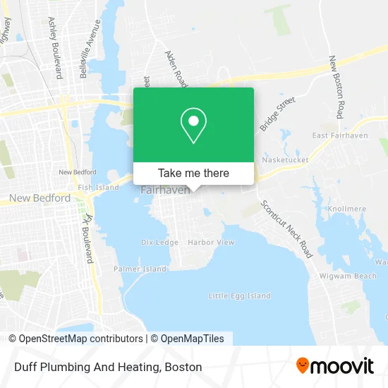 Duff Plumbing And Heating map
