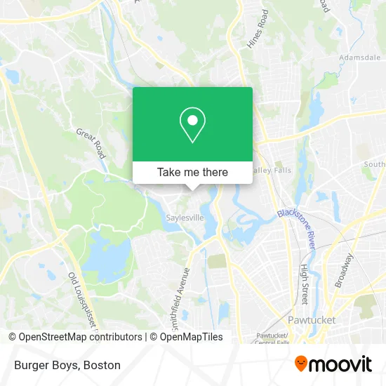 Burger Boys map