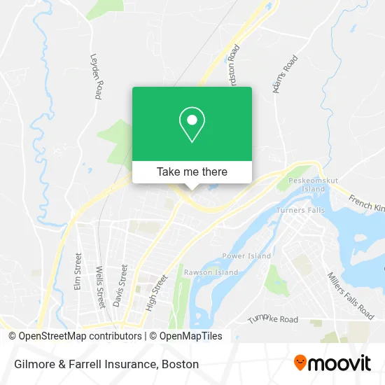 Gilmore & Farrell Insurance map