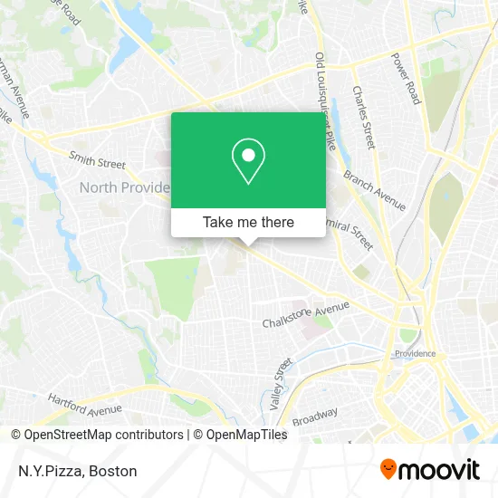 N.Y.Pizza map