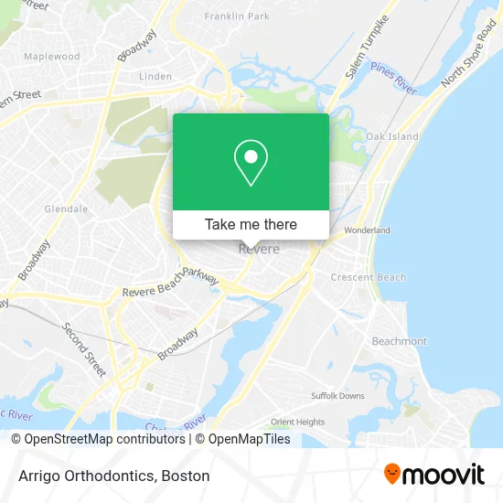 Arrigo Orthodontics map