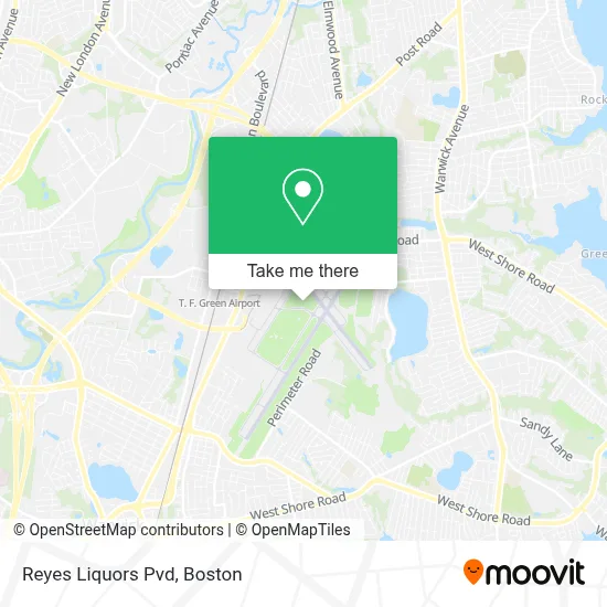 Reyes Liquors Pvd map