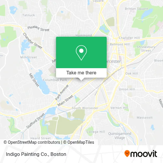 Indigo Painting Co. map
