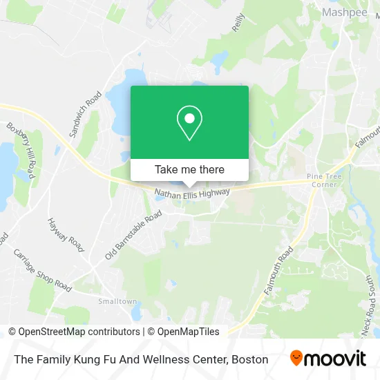 The Family Kung Fu And Wellness Center map